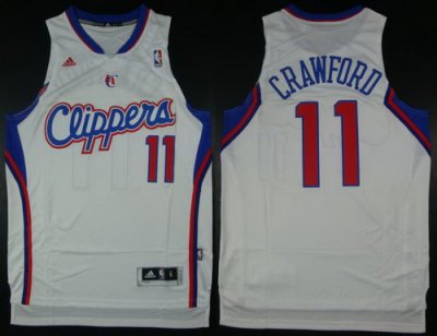 Los Angeles Clippers #11 Jamal Crawford White Revolution 30 Swingman NBA Jerseys Los Angeles Clippers #11 Jamal Crawford White Revolution 30 Swingman NBA Jerseys