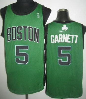 Boston Celtics 5 Kevin Garnett Green Revolution 30 NBA Jerseys Black Number Boston Celtics 5 Kevin Garnett Green Revolution 30 NBA Jerseys Black Number