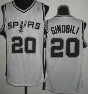 San Antonio Spurs 20 Manu Ginobili White Revolution 30 NBA Jerseys San Antonio Spurs 20 Manu Ginobili White Revolution 30 NBA Jerseys