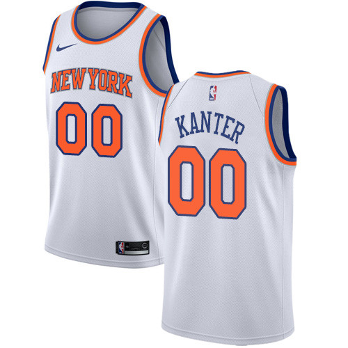 Knicks #00 Enes Kanter White Youth Basketball Swingman Association Edition Jersey Knicks #00 Enes Kanter White Youth Basketball Swingman Association Edition Jersey