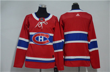 Adidas Canadiens Blank Red Women Jersey Adidas Canadiens Blank Red Women Jersey