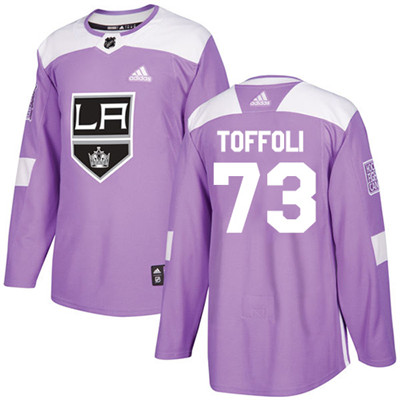 Adidas Kings #73 Tyler Toffoli Purple Authentic Fights Cancer Stitched Youth NHL Jersey Adidas Kings #73 Tyler Toffoli Purple Authentic Fights Cancer Stitched Youth NHL Jersey