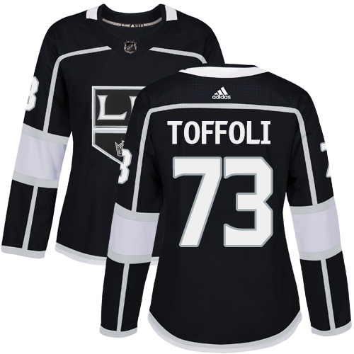 Adidas Kings #73 Tyler Toffoli Black Home Authentic Women's Stitched NHL Jersey Adidas Kings #73 Tyler Toffoli Black Home Authentic Women's Stitched NHL Jersey
