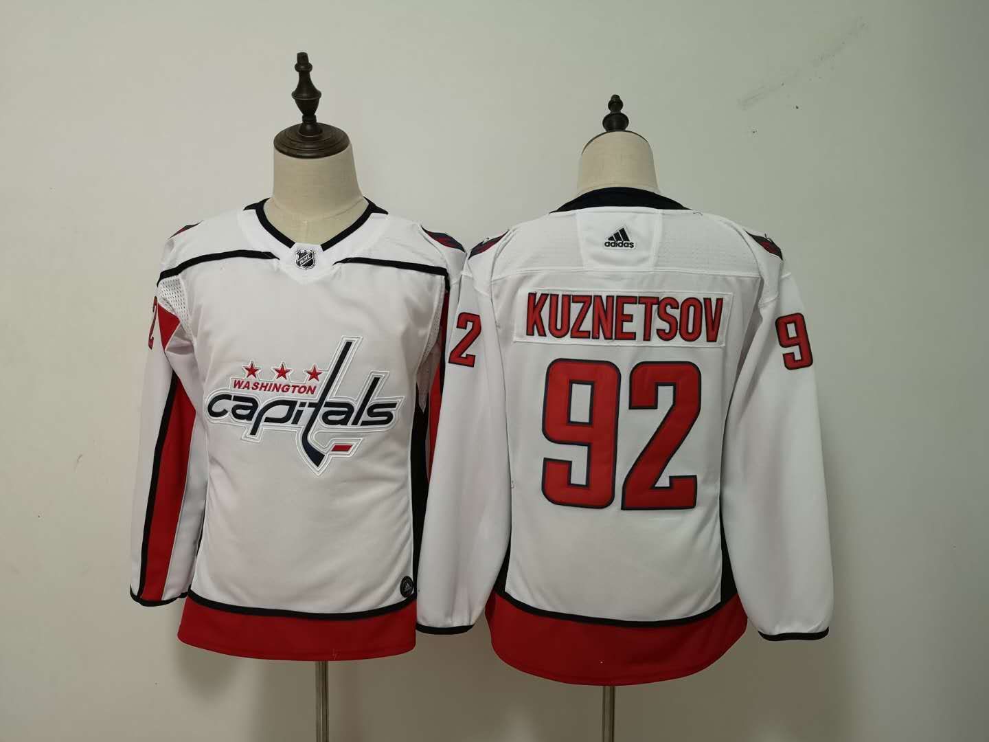 Women Adidas Capitals #92 Evgeny Kuznetsov Black Authentic Team Logo Fashion Stitched NHL Jersey (2) Women Adidas Capitals #92 Evgeny Kuznetsov Black Authentic Team Logo Fashion Stitched NHL Jersey (2)