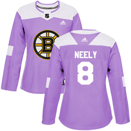 Adidas Bruins #8 Cam Neely Purple Authentic Fights Cancer Women's Stitched NHL Jersey Adidas Bruins #8 Cam Neely Purple Authentic Fights Cancer Women's Stitched NHL Jersey