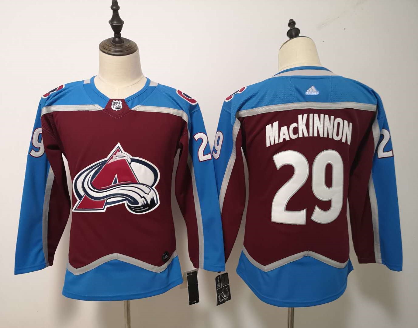 Women Adidas Avalanche #29 Nathan MacKinnon Burgundy Home Authentic Drift Fashion Stitched NHL Jersey Women Adidas Avalanche #29 Nathan MacKinnon Burgundy Home Authentic Drift Fashion Stitched NHL Jersey