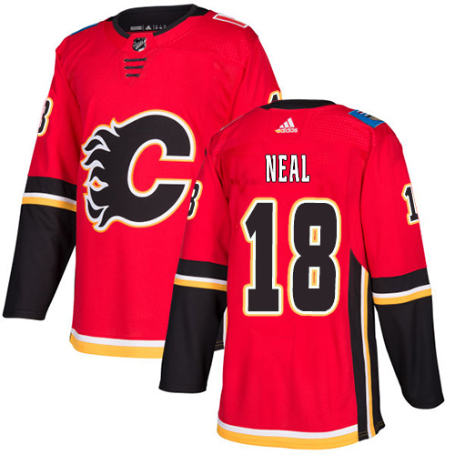 Youth Adidas Flames #18 James Neal Red Home Authentic Stitched Youth NHL Jersey Youth Adidas Flames #18 James Neal Red Home Authentic Stitched Youth NHL Jersey