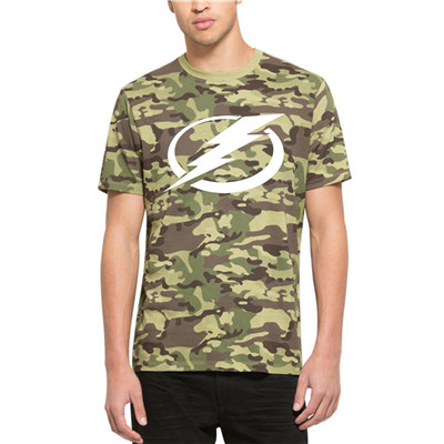 Tampa Bay Lightning '47 Alpha T-Shirt Camo Tampa Bay Lightning '47 Alpha T-Shirt Camo