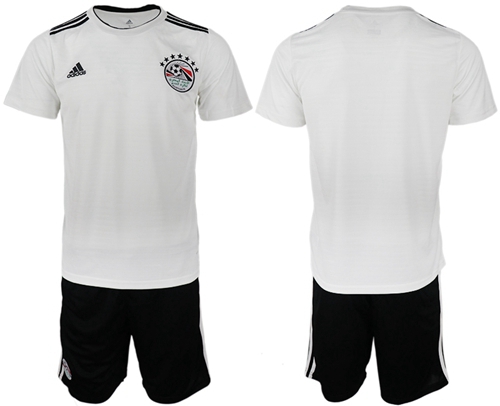 Egypt Blank Away Soccer Country Jersey