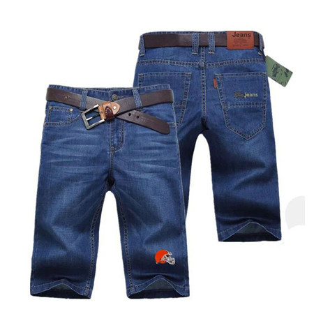 Cleveland Browns Team Logo Deep Blue NFL Jeans