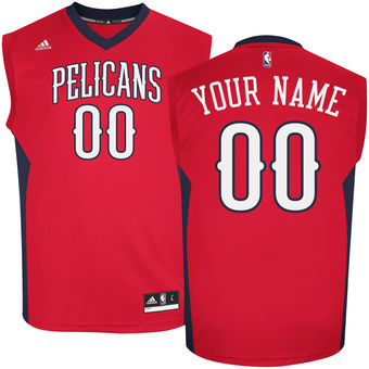 Charlotte Hornetsadidas Custom Replica Alternate Jersey - Red