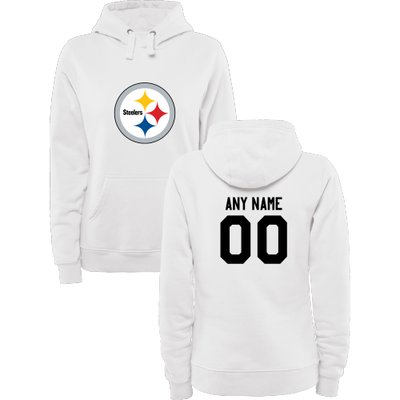 Women's Pittsburgh Steelers Design Your Own Pullover Hoodie Women's Pittsburgh Steelers Design Your Own Pullover Hoodie