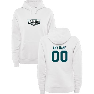 Women's Philadelphia Eagles Design Your Own Pullover Hoodie Women's Philadelphia Eagles Design Your Own Pullover Hoodie