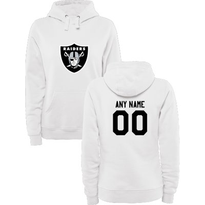 Women's Oakland Raiders Design Your Own Pullover Hoodie