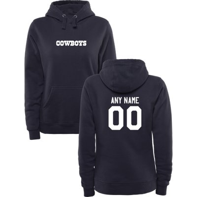 Women's Dallas Cowboys Design Your Own Pullover Hoodie