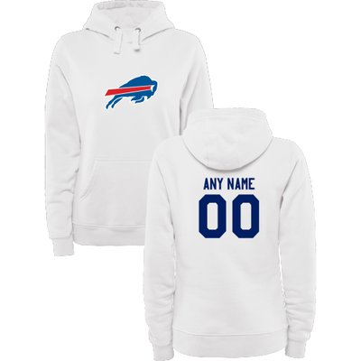 Women's Buffalo Bills Design Your Own Pullover Hoodie Women's Buffalo Bills Design Your Own Pullover Hoodie