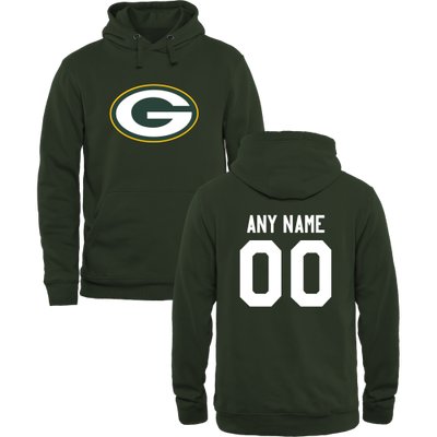 Men's Green Bay Packers Design Your Own Pullover Hoodie Men's Green Bay Packers Design Your Own Pullover Hoodie