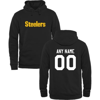 Men's Pittsburgh Steelers Design Your Own Pullover Hoodie Men's Pittsburgh Steelers Design Your Own Pullover Hoodie