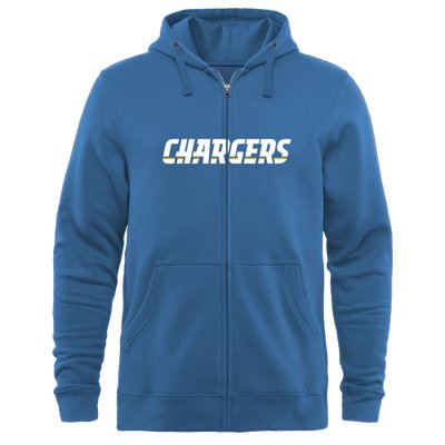 Men's San Diego Chargers Design Your Own Zip Hoodie