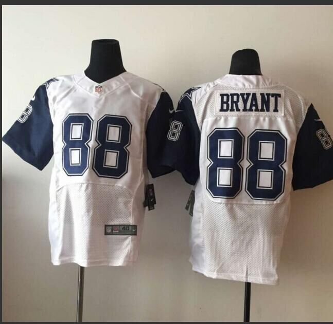Nike Cowboys #88 Dez Bryant White Men's Stitched NFL Elite Rush Jersey Nike Cowboys #88 Dez Bryant White Men's Stitched NFL Elite Rush Jersey