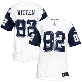 Jason Witten Dallas Cowboys Nike Men's Color Rush Game Jersey - White Jason Witten Dallas Cowboys Nike Men's Color Rush Game Jersey - White