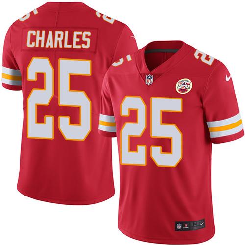 Nike Chiefs #25 Jamaal Charles Red Men's Stitched NFL Limited Rush Jersey Nike Chiefs #25 Jamaal Charles Red Men's Stitched NFL Limited Rush Jersey