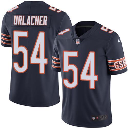 Nike Bears #54 Brian Urlacher Navy Blue Men's Stitched NFL Limited Rush Jersey Nike Bears #54 Brian Urlacher Navy Blue Men's Stitched NFL Limited Rush Jersey