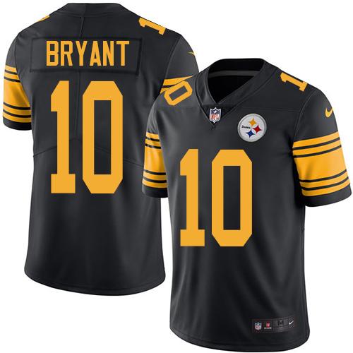 Nike Steelers #10 Martavis Bryant Black Men's Stitched NFL Limited Rush Jersey Nike Steelers #10 Martavis Bryant Black Men's Stitched NFL Limited Rush Jersey