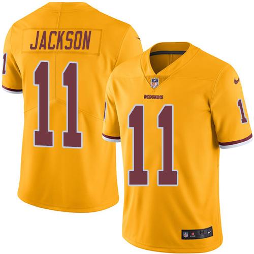 Nike Redskins #11 DeSean Jackson Gold Men's Stitched NFL Limited Rush Jersey Nike Redskins #11 DeSean Jackson Gold Men's Stitched NFL Limited Rush Jersey