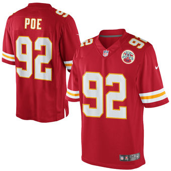 Dontari Poe Kansas City Chiefs Nike Team Color Limited Jersey - Red Dontari Poe Kansas City Chiefs Nike Team Color Limited Jersey - Red