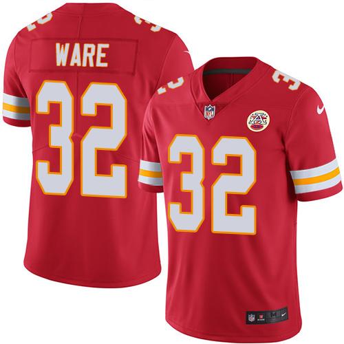 Nike Chiefs #32 Spencer Ware Red Youth Stitched NFL Limited Rush Jersey Nike Chiefs #32 Spencer Ware Red Youth Stitched NFL Limited Rush Jersey