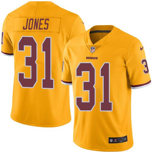 Nike Redskins #31 Matt Jones Gold Youth Stitched NFL Limited Rush Jersey Nike Redskins #31 Matt Jones Gold Youth Stitched NFL Limited Rush Jersey