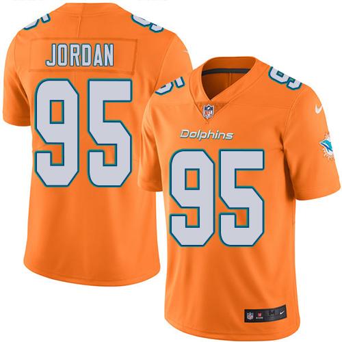 Nike Dolphins #95 Dion Jordan Orange Youth Stitched NFL Limited Rush Jersey Nike Dolphins #95 Dion Jordan Orange Youth Stitched NFL Limited Rush Jersey