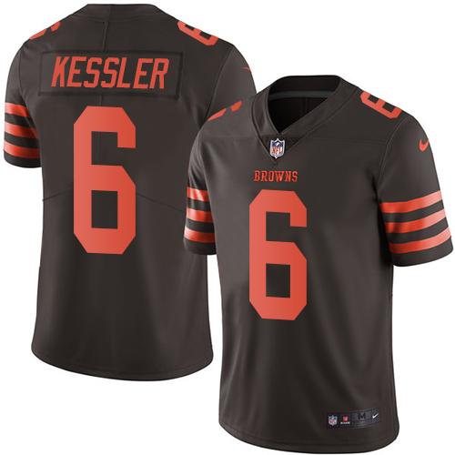 Nike Browns #6 Cody Kessler Brown Youth Stitched NFL Limited Rush Jersey Nike Browns #6 Cody Kessler Brown Youth Stitched NFL Limited Rush Jersey