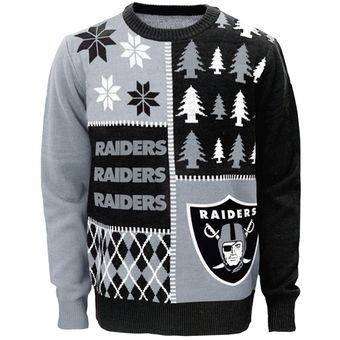 Youth Oakland Raiders Ugly Sweater
