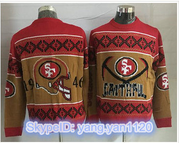 Nike San Francisco 49ers Men's Ugly Sweater_1
