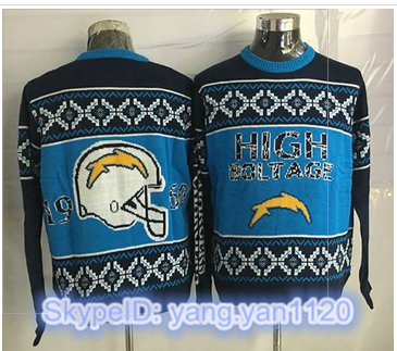Nike San Diego Chargers Men''s Ugly Sweater