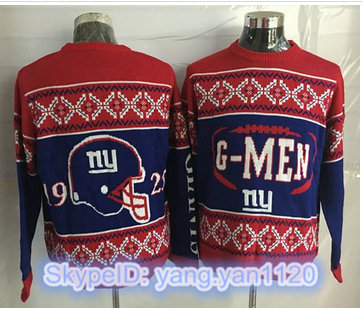 Nike New York Giants Men''s Ugly Sweater_1