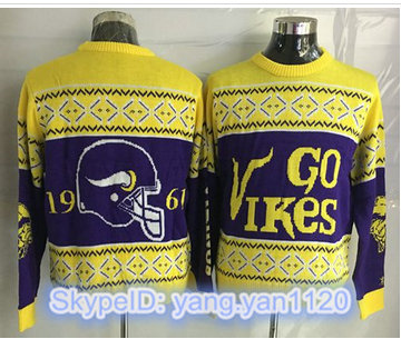 Nike Minnesota Vikings Men''s Ugly Sweater