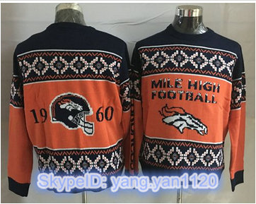 Nike Denver Broncos Men's Ugly Sweater_1