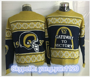 Nike Los Angeles RamsMen''s Ugly Sweater