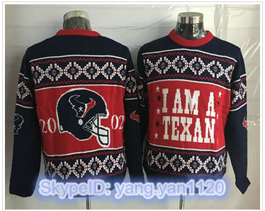Nike Houston Texans Men''s Ugly Sweater