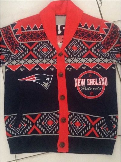 Nike New England Patriots Men's Ugly Sweater