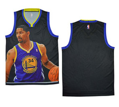 NBA moments version of the golden state warriors, 34, dribbling blank jersey vests NBA moments version of the golden state warriors, 34, dribbling blank jersey vests