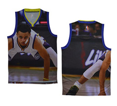 NBA moments version of the Golden State Warriors Curry hands on white jersey vest NBA moments version of the Golden State Warriors Curry hands on white jersey vest