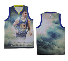 NBA moments version of the Golden State Warriors Curry blank White jersey vest NBA moments version of the Golden State Warriors Curry blank White jersey vest