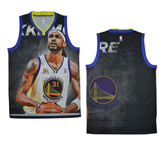 The NBA flash version of the golden state warriors on 31th blank jersey vests The NBA flash version of the golden state warriors on 31th blank jersey vests