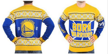 Golden State Warriors Men's NBA Ugly Sweater